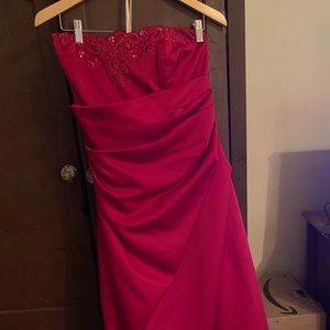 Floor length dress